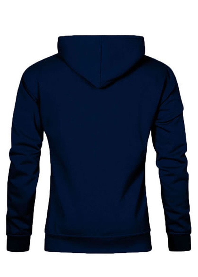 Workwear Hoodie blau – Bild 2