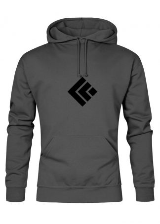 Workwear Hoodie blau grau