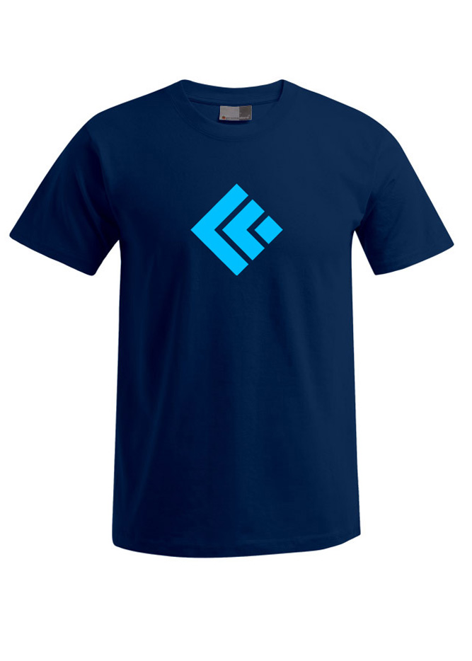 Workwear T-Shirt blau